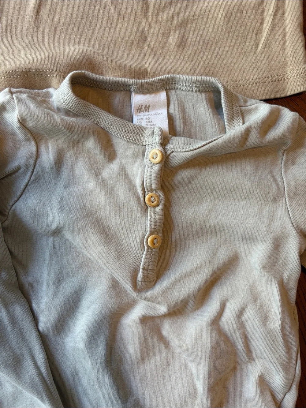 H&M outfits two long sleeve Henley & two light drawstring pants